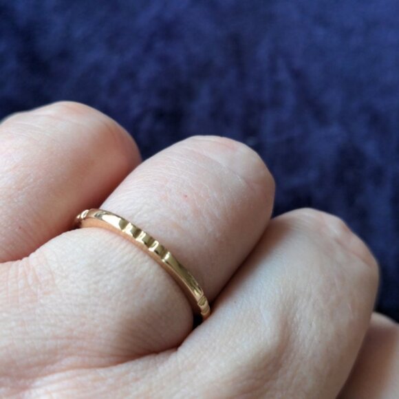 FREE Size 65 new gold color ring Freebie - Picture 6 of 6